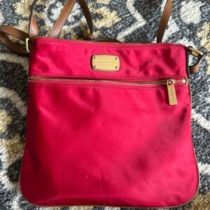 Michael Kors Cherry Red Crossbody Bag